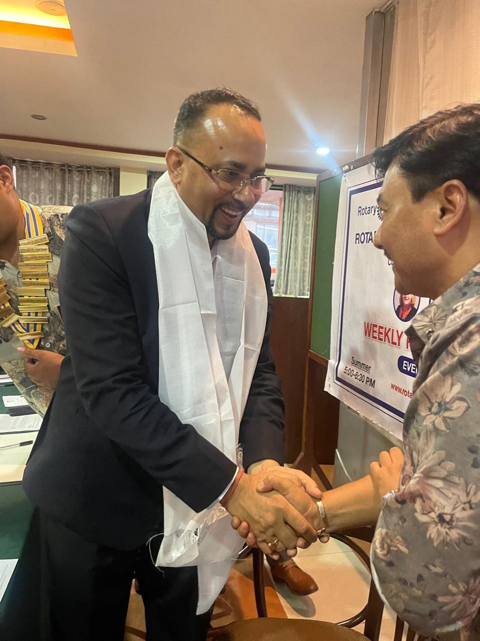 रोटरी क्लब अफ पशुपति काठमाडौं द्वारा आयोजित मानवअधिकार कार्यक्रम